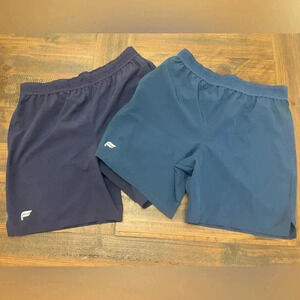 Men’s Fabletics Shorts - Blue - size meduim- TWO pair